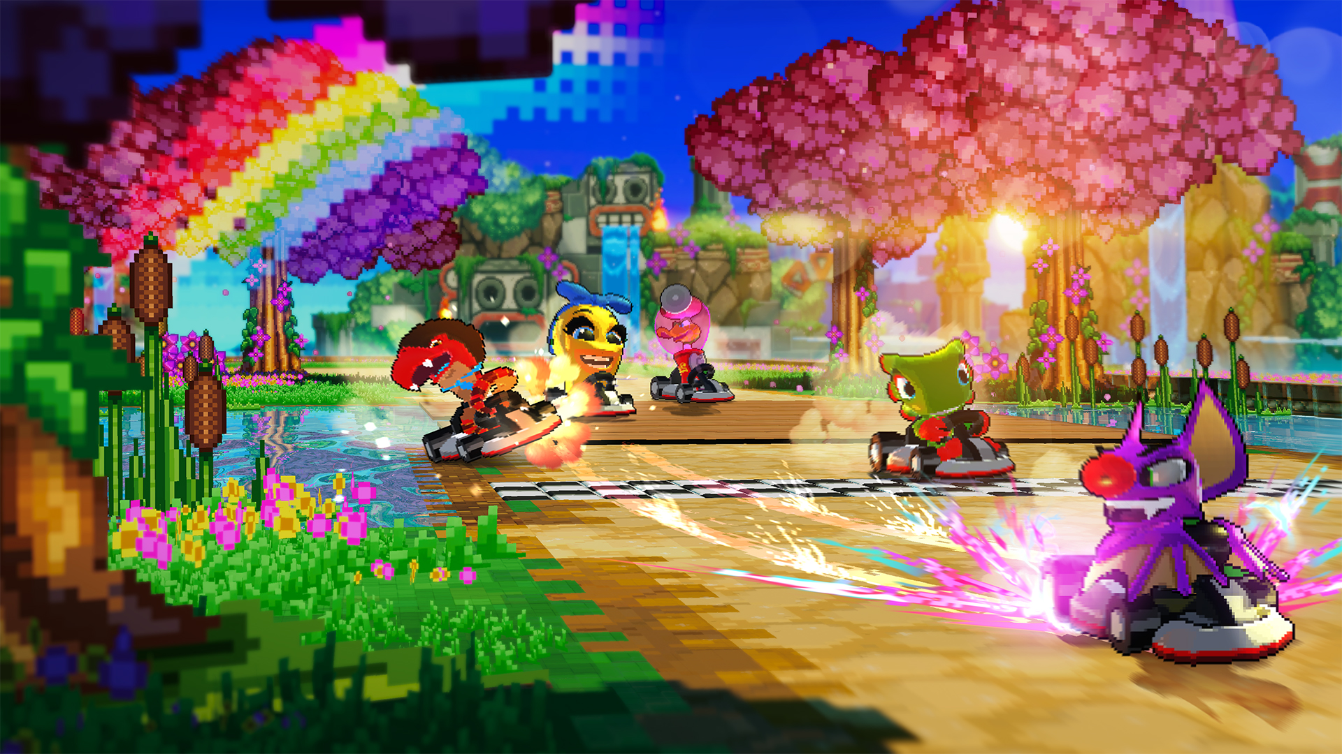 Super Yooka-Laylee Kart - Screenshot