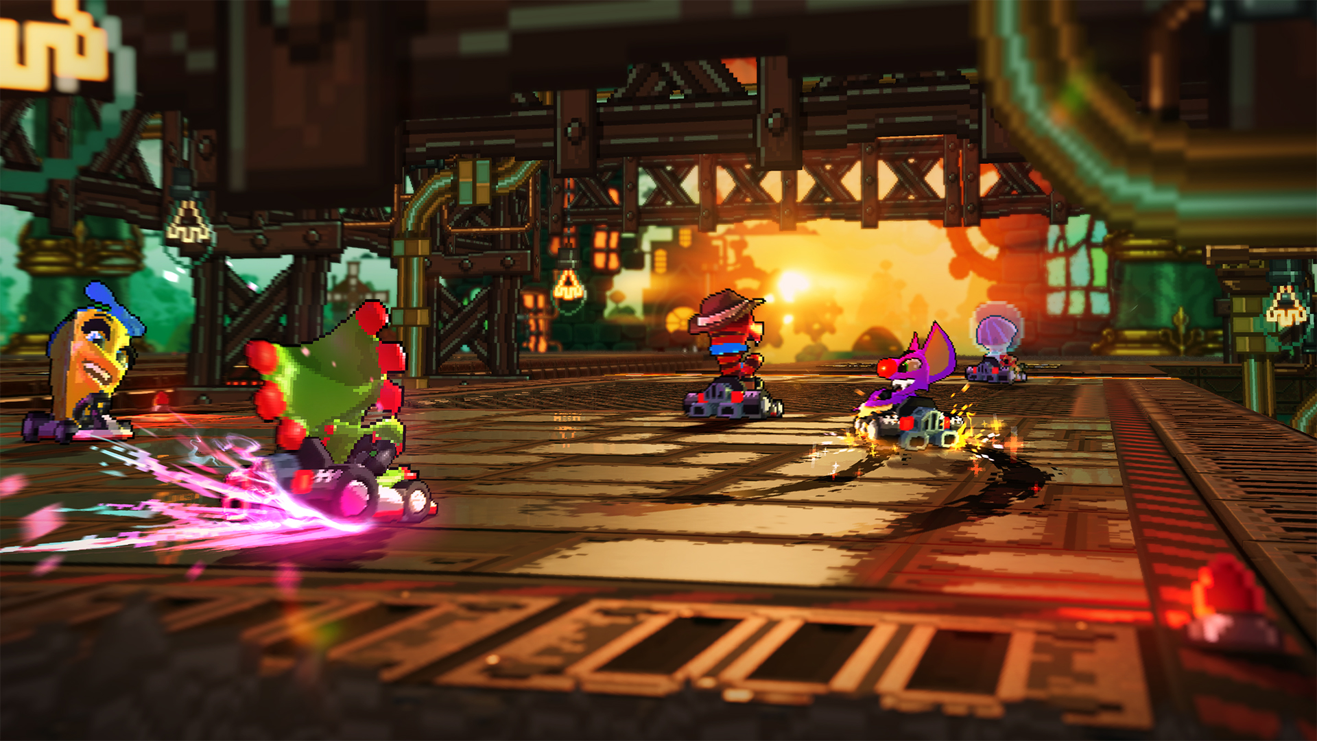 Super Yooka-Laylee Kart - Screenshot