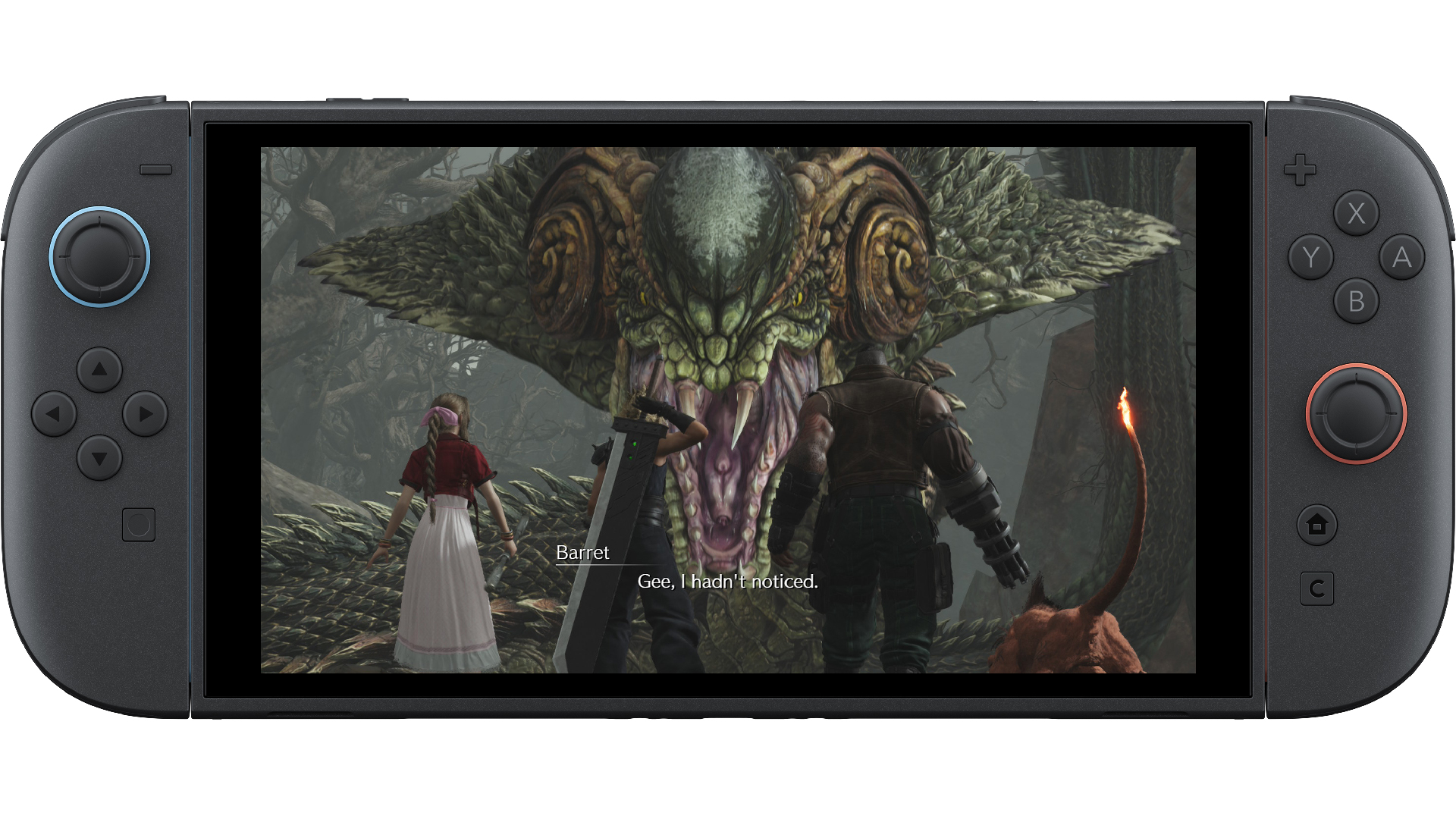 Final Fantasy VII Rebirth - Nintendo Switch 2 Mockup