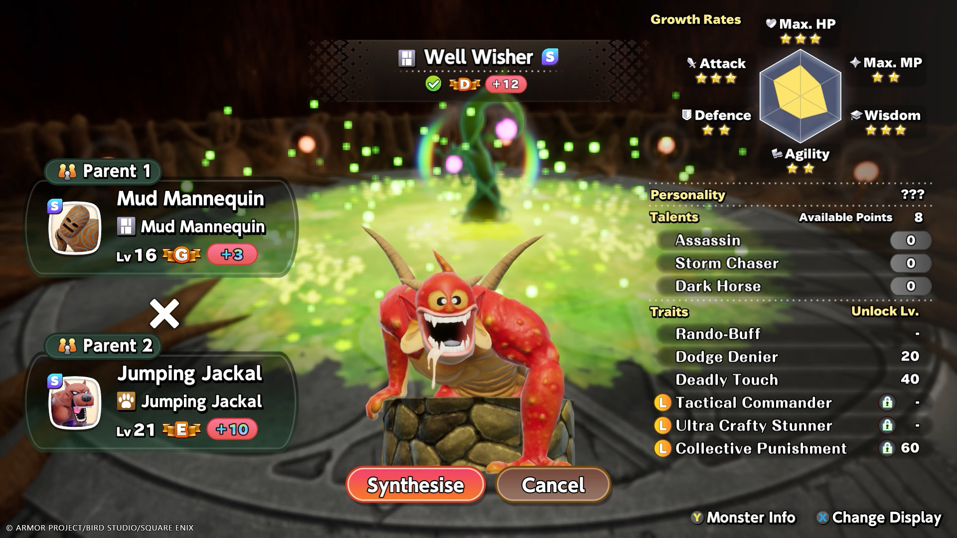 Dragon Quest Monsters: The Withered World - Screenshot