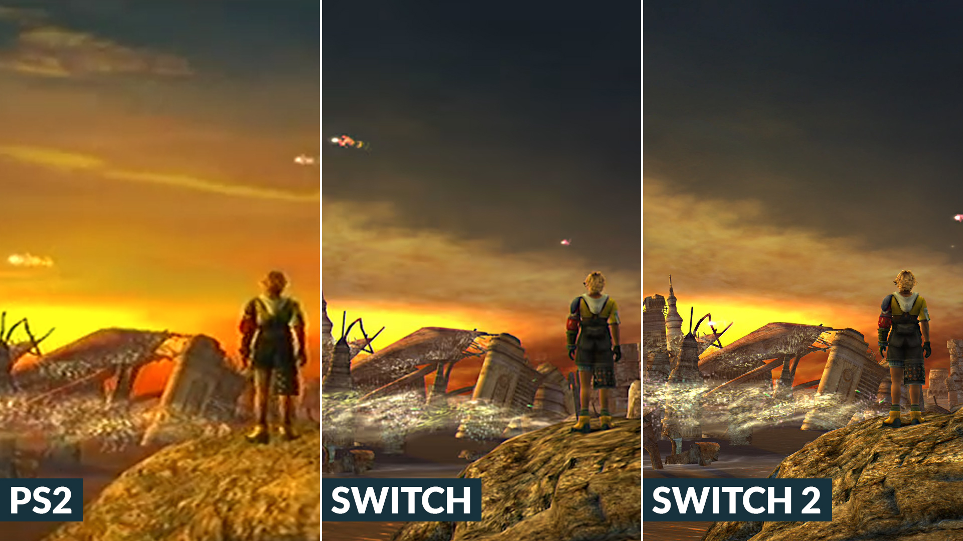 Final Fantasy X / X-2 HD Remaster Comparison