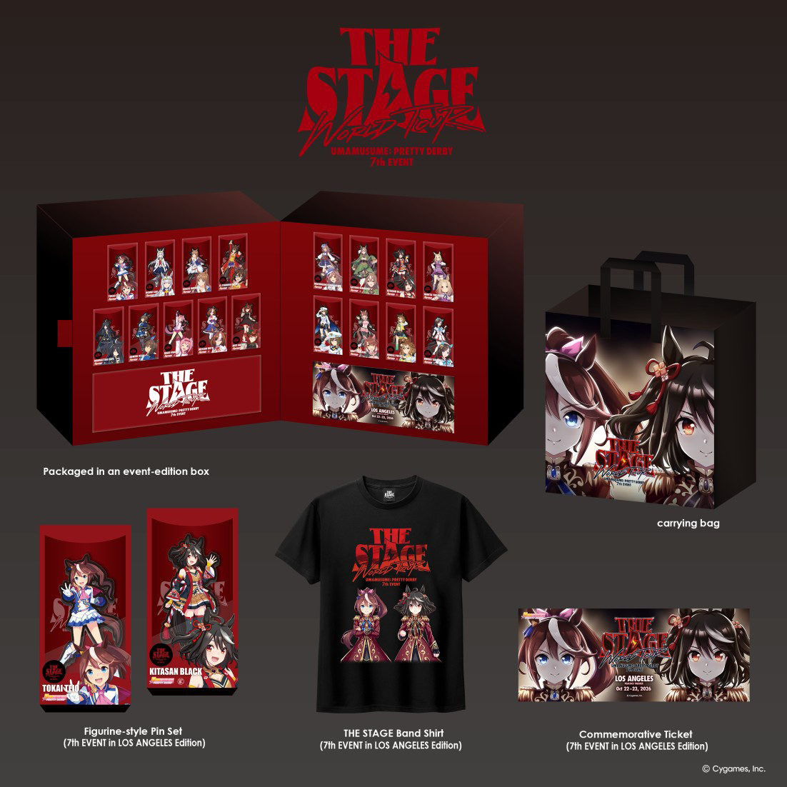 Umamusume: Pretty Derby 7th Event World Tour: The Stage - Merchandise