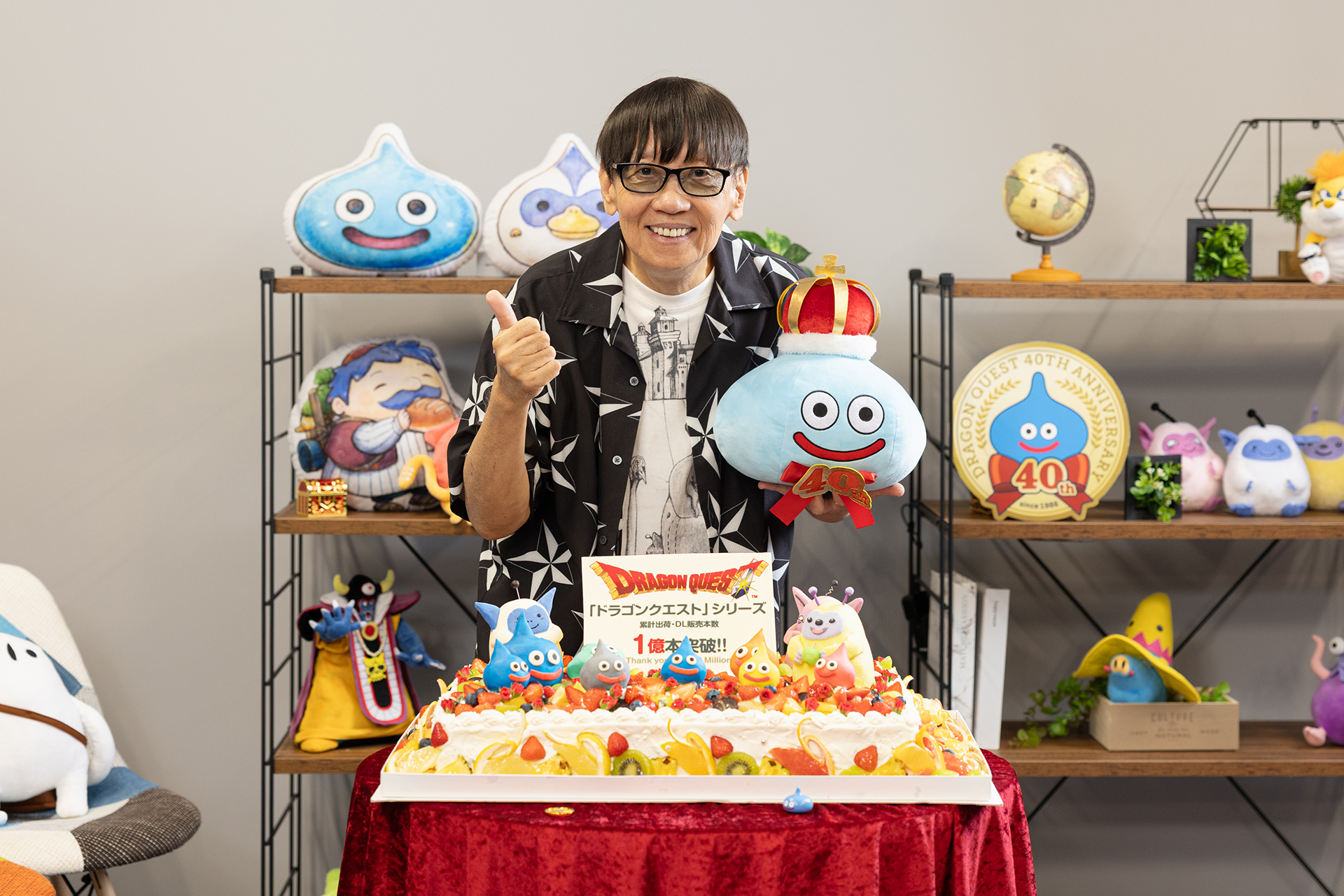 Dragon Quest Surpasses 100 Million Units Solid Worldwide, Horii-san celebrates and thanks fans for their support