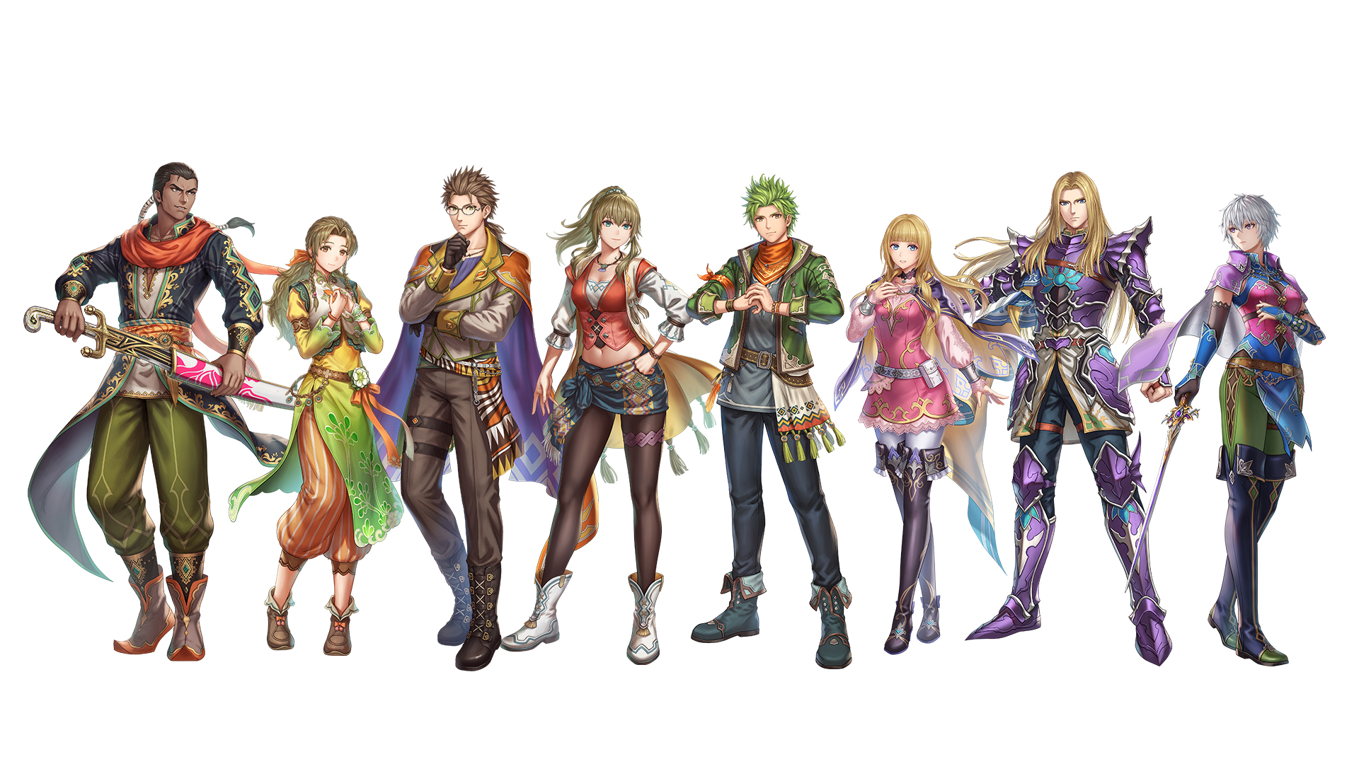 Romancing SaGa 3: Destinies United - Protagonists