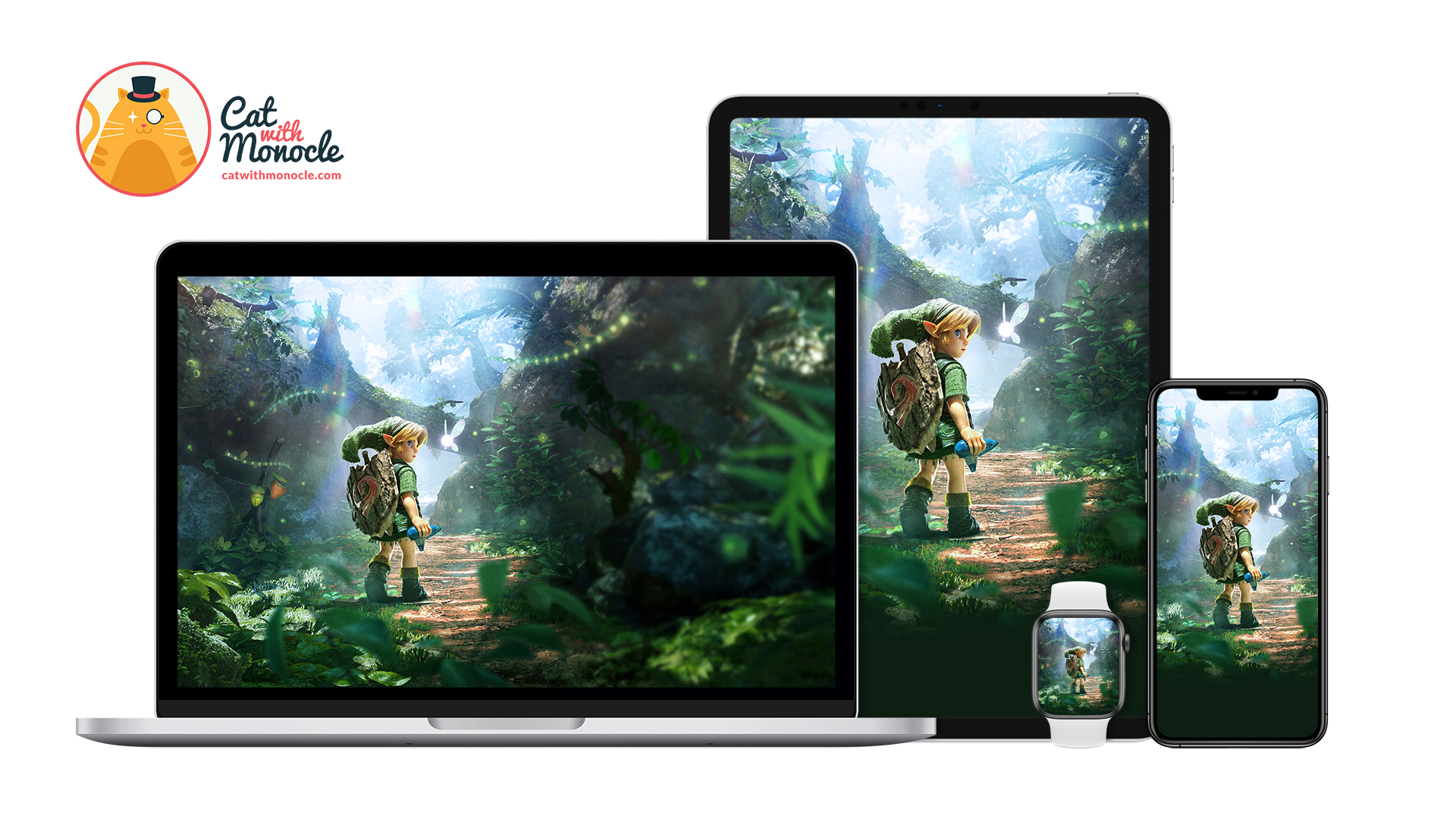 The Legend of Zelda - Ocarina of Time for the Switch 2 Artwork Wallpaper (No Logo)