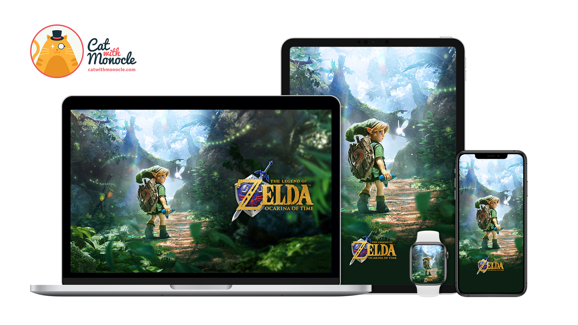 The Legend of Zelda - Ocarina of Time for the Switch 2 Artwork Wallpaper