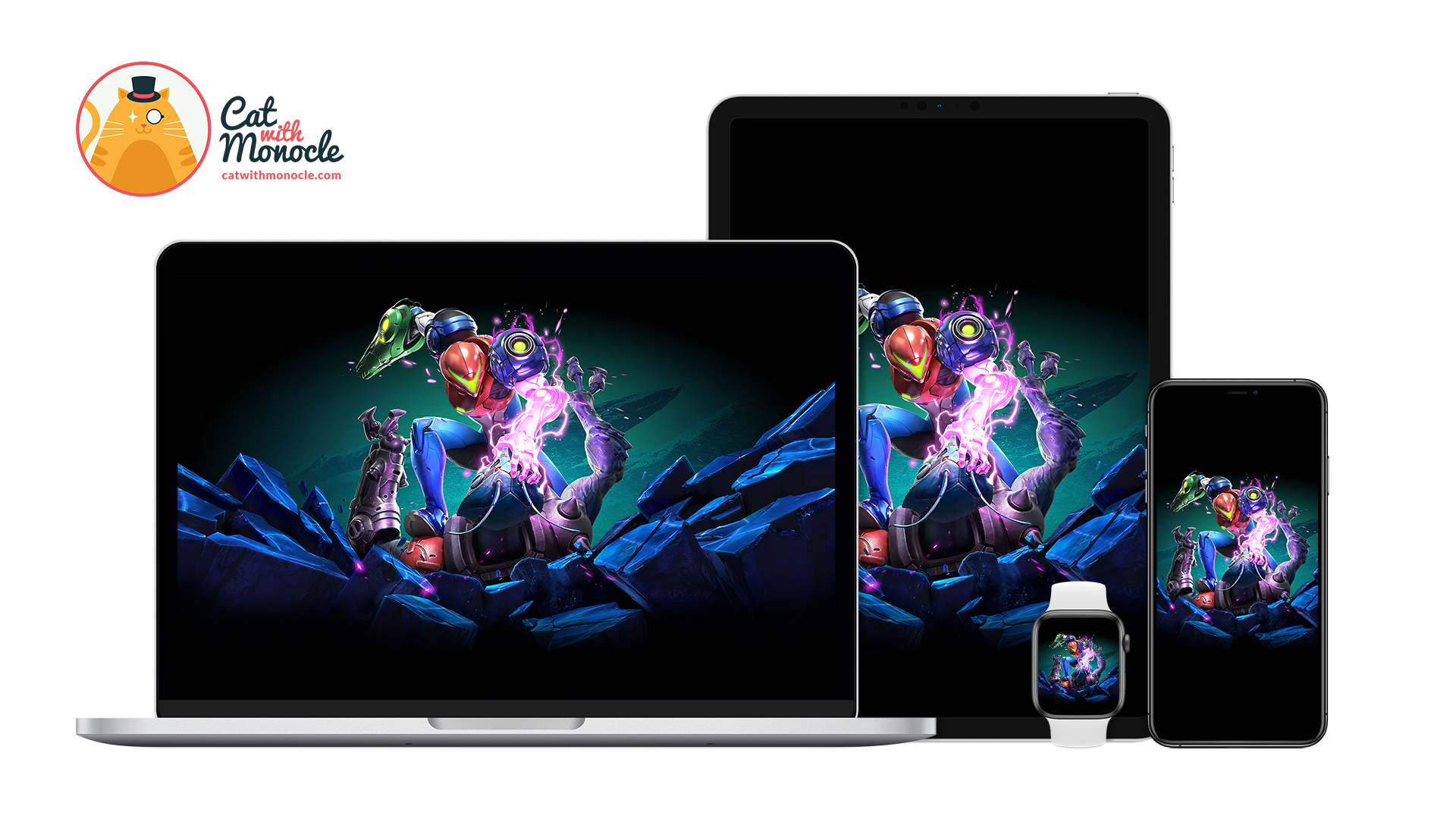 Metroid Ravenous - Artwork Wallpaper (No Logo)