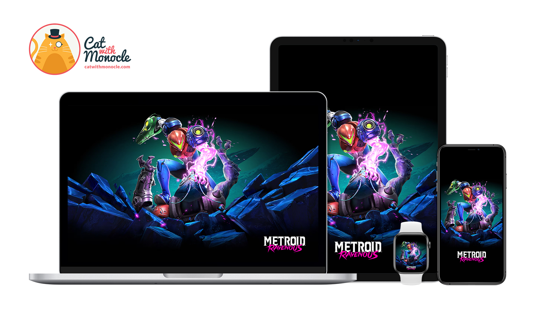Metroid Ravenous - Artwork Wallpaper