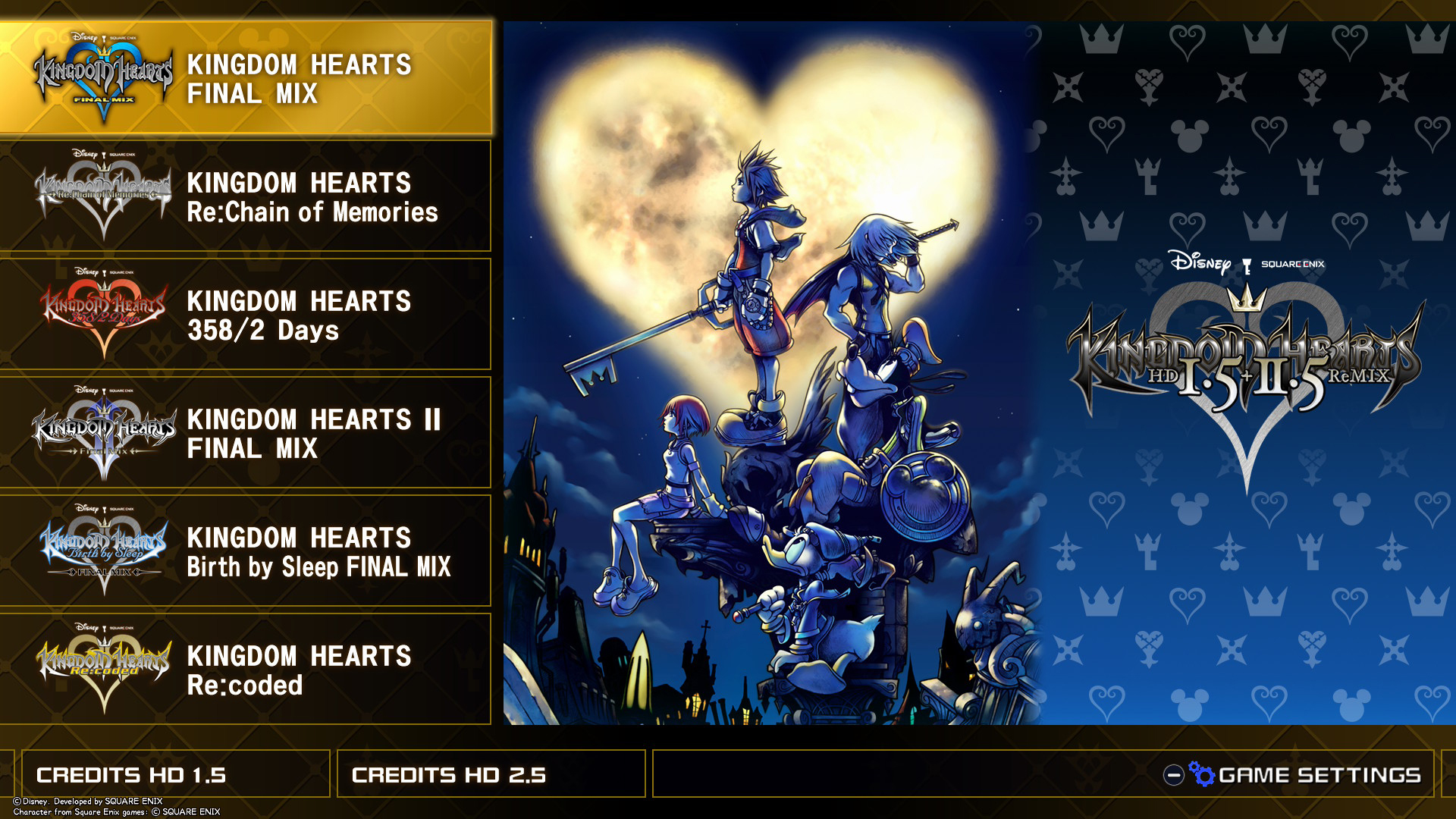 Kingdom Hearts Collection [I~III] - Switch 2 Screenshot