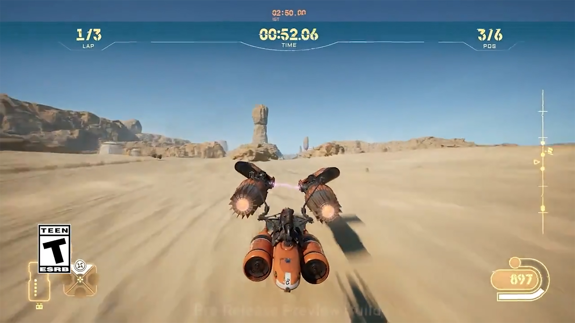 Star Wars: Galactic Racer - Screenshot